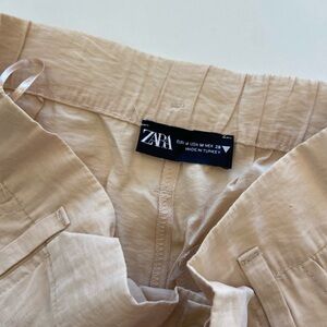 Zara Light Tan Trousers